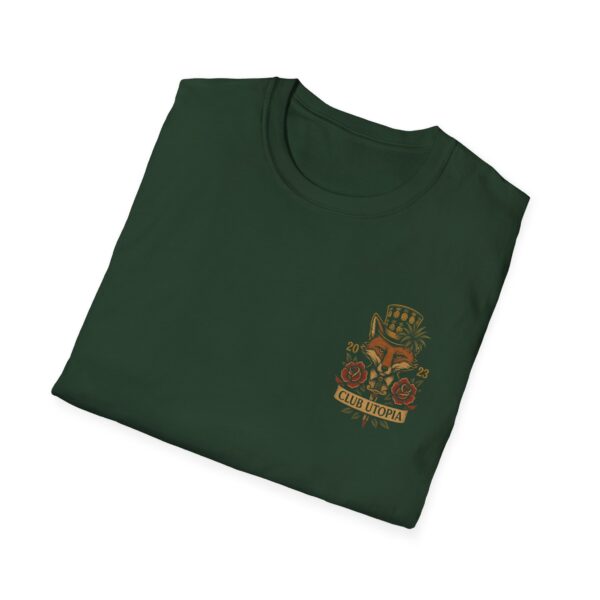 Club Utopia Vintage-Inspired Unisex Softstyle T-Shirt, Retro Graphic Tee - Image 8