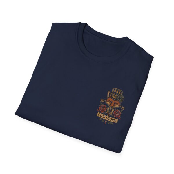 Club Utopia Vintage-Inspired Unisex Softstyle T-Shirt, Retro Graphic Tee - Image 12